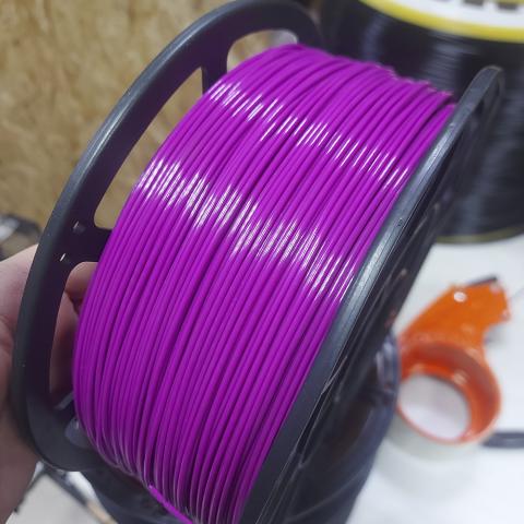 Пластик PETG для печати на 3д принтере, фиолетовый, 300 метров, 1,75 мм
