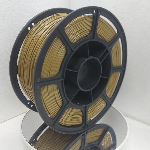 Пластик PETG для печати на 3д принтере, светло-коричневый (латте), 300 метров, 1,75 мм