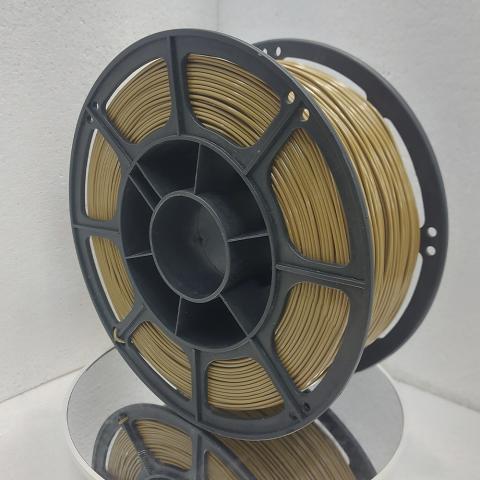 Пластик PETG для печати на 3д принтере, светло-коричневый (латте), 300 метров, 1,75 мм