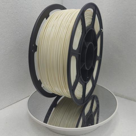 Пластик PETG для печати на 3д принтере, слоновая кость, 300 метров, 1,75 мм